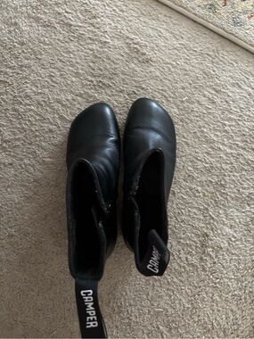 Camper ankle leather boots